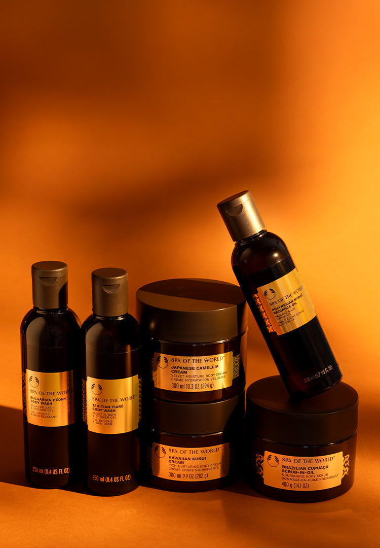 Spa of the world range The Body Shop